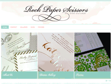 Tablet Screenshot of paperrocks.com